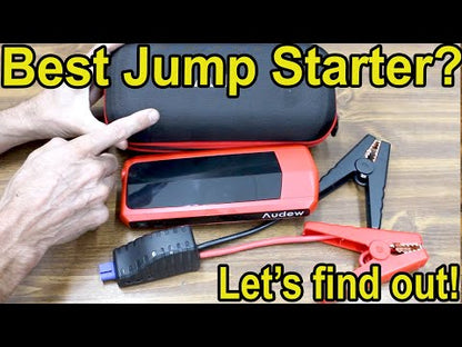 Audew 2000A  Portable Lithium Ion Jump Starter (Best For CONSUMER Vehicles)